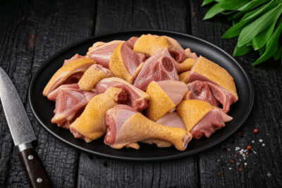 Local chicken with skin | Medium cut