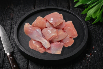 Broiler chicken | leg piece cleaned cut