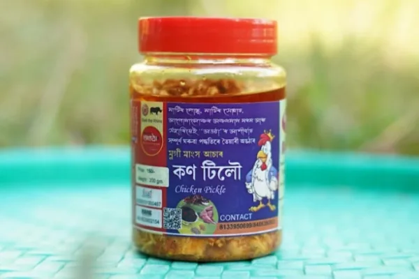 Locally made chicken pickle