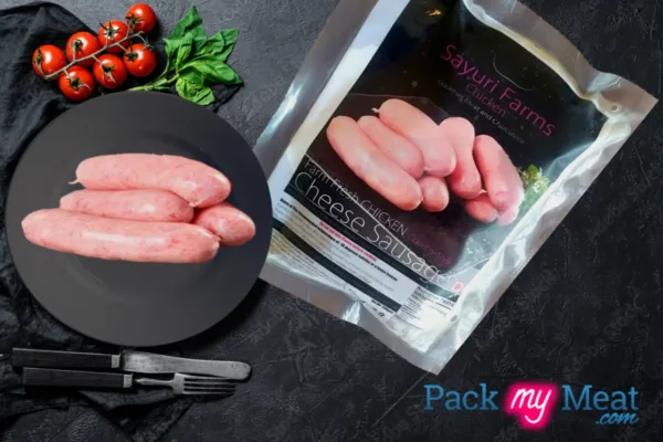 chicken cheese sausages packmymeat