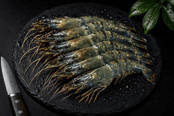 Tiger prawns 🦐 35/45 | Cleaned with head - 700 grams