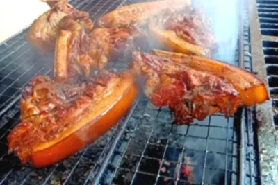 Smoked pork ribs | 70 % fats & 30 % flesh