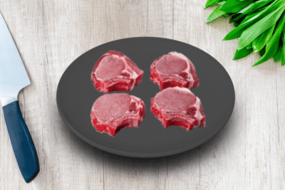 Pork back fat cutlets | Premium cut