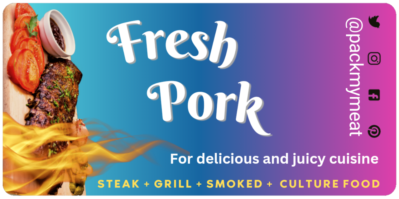 Pork Raw pork meat