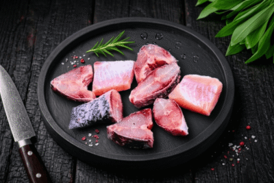 Large size Rohu/Rou/Rui fish | Freshly cut