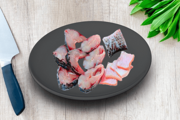 Rohu fish whole cut