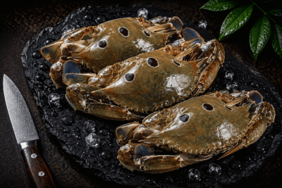 Three Spot Sea Crab 🦀