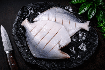 Silver Pomfret/Rupchanda/ Manji/Avoli fish