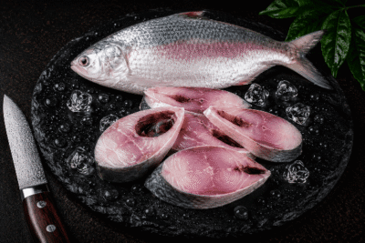 Hilsa fish (Ilish/Pulasa/Palva) | Fresh cut