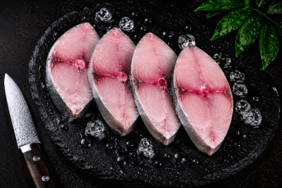 King fish / Surmai / Neymeen, Aiykoora fish Steak cut | Frozen Sea-fish 🐟