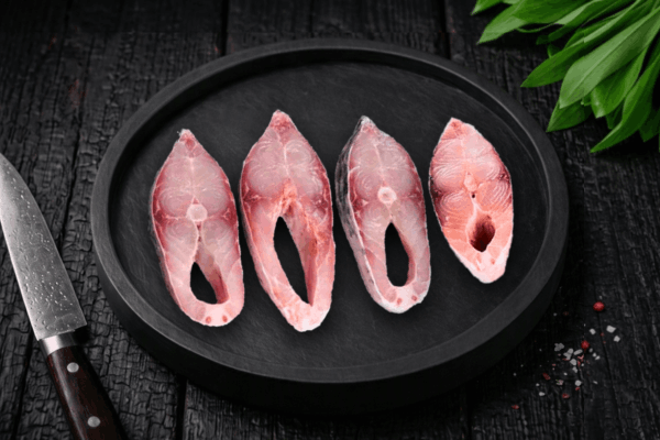 Rohu/Roi fish | ರೋಹು | ಬತ್ತ (Fresh rohu fish round cut without head) - 1 kg