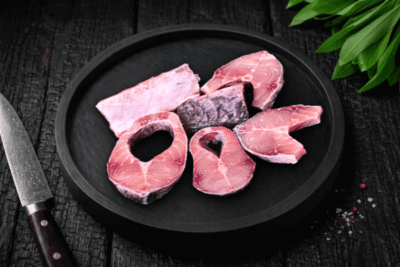 Rohu fish middle cut | Fresh Local fish not frozen