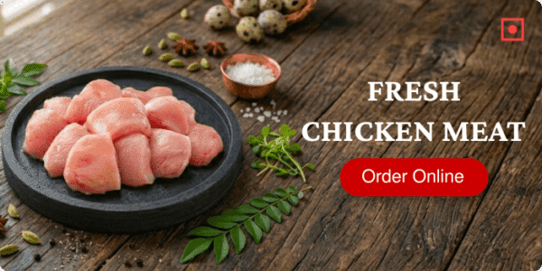 Fresh chicken meat cut online home delivery