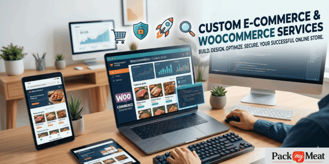Custom E-commerce & WooCommerce Website Development and design Services