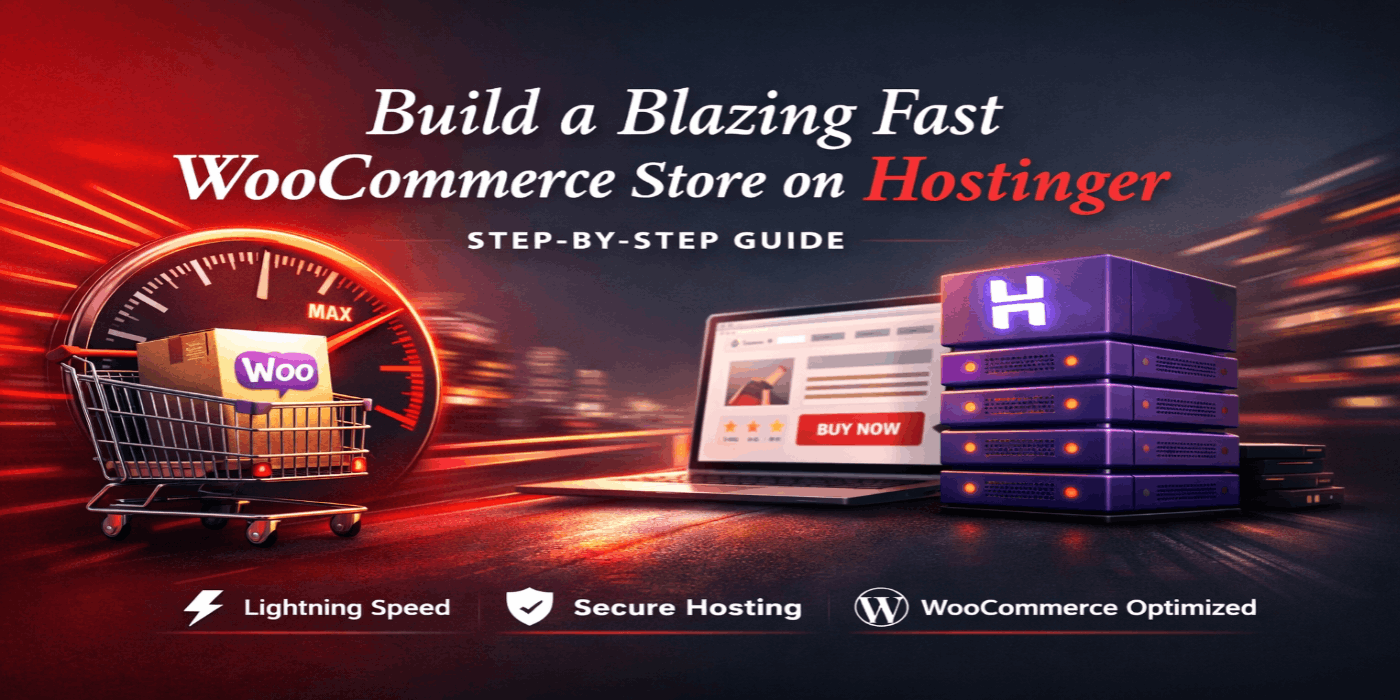 How to build super fast e-commerce store on Hostinger(2026 guide)